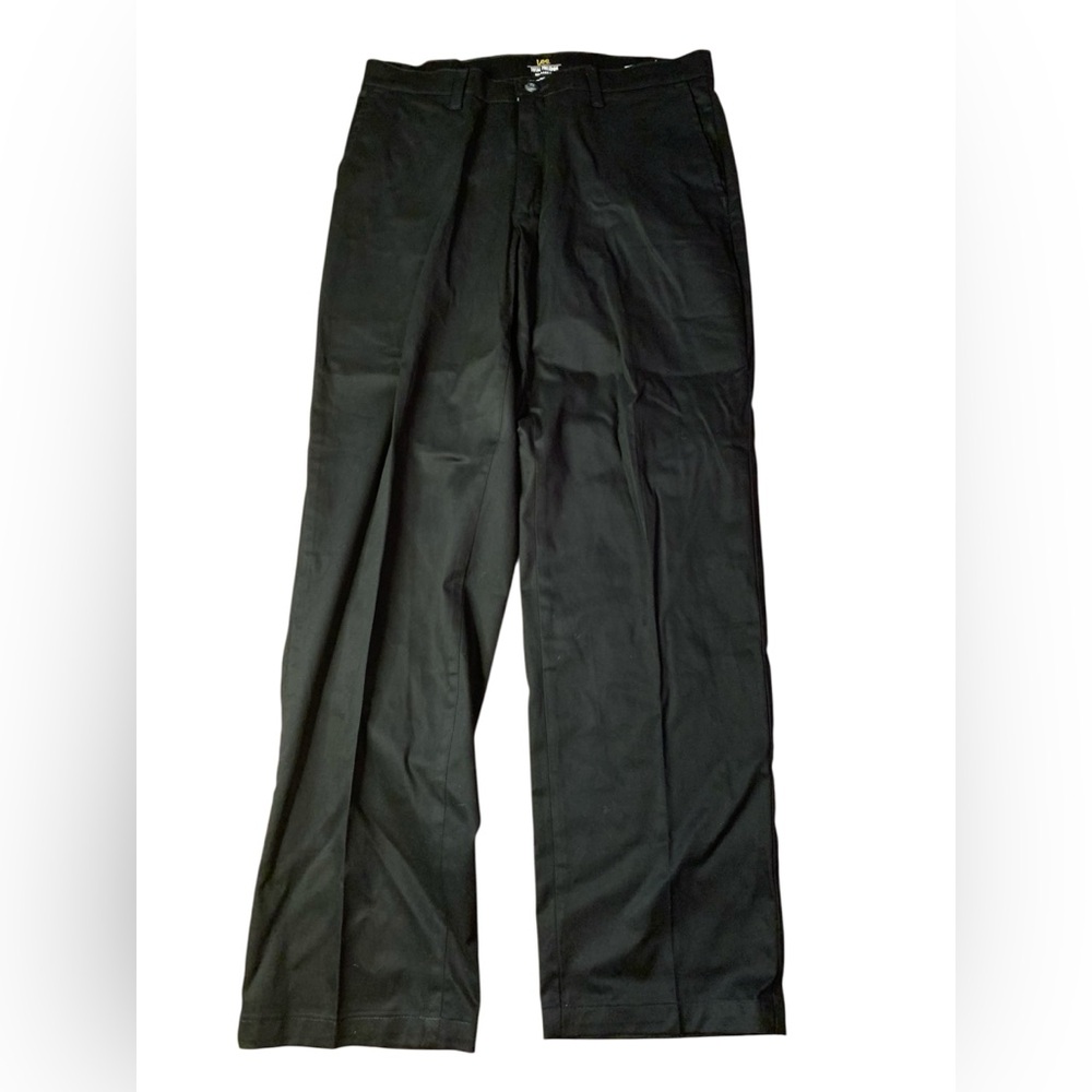 NWT Lee Total Freedom Relaxed Fit Pants Black 32x32